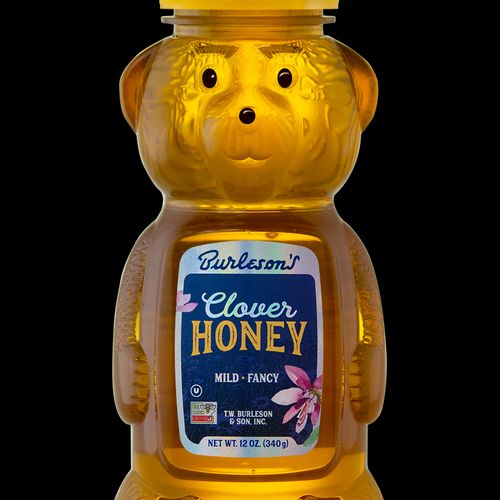 Burleson's Honey Pure, 12 Oz