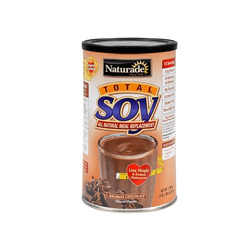 Total Soy  Meal Replacement  Bavarian Chocolate  17.88 oz (507 g)  Naturade