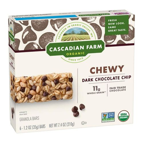 Cascadian Farm KHRM00375095 6.2 oz Soft Black Chocolate Brownie Bar