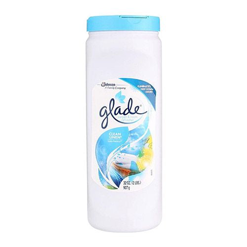 Glade Carpet & Room Freshener 1 CT  Clean Linen  32 OZ. Total  Air Freshener