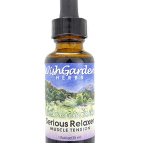 Wishgarden Herbs — Serious Relaxer + Muscle Tension Support — 1 Oz Drop Top