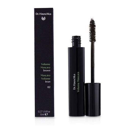 volume mascara 02 brown dr. hauschka mascara for women 0.27 oz