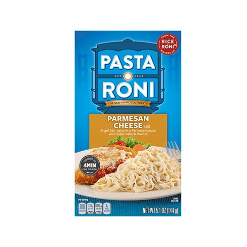 Pasta Roni Parmesan Cheese 5.1 Ounce Paper Box