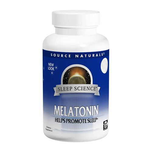 Source Naturals: Melatonin 1Mg Sublingual Orange, 100 tabs