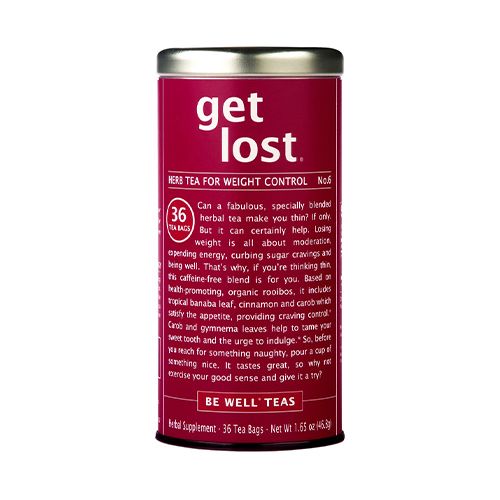 The Republic of Tea, get lost No.6 Red Tea, Tea Bags, 36 ct