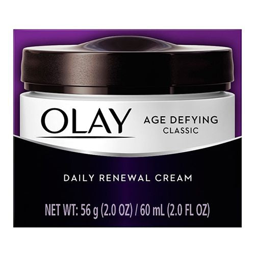 Olay Age Defying Classic Daily Renewal Cream  Face Moisturizer  2.0 fl oz