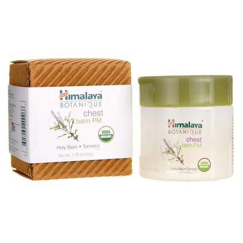 Himalaya Botanique Chest Balm P.M.  Soothing  Calming and Comforting Care for Restful Nights  1.76 oz