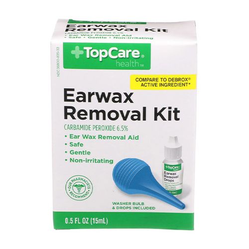 Tc Ear Wax Remv Syst,size .5 Oz, Top Care Ear Wax Remover,by Topcare