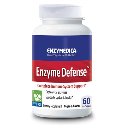 Enzymedica  Enzyme Defense  Specialized Enzyme Formula For Immune System Support  Vegan  Kosher  60 Capsules (60 Servings)