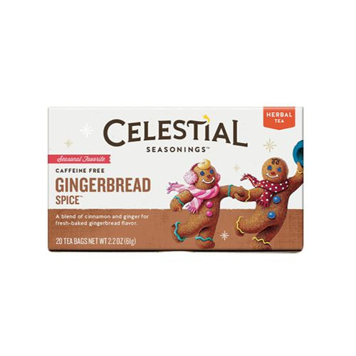 Celestial Seasonings, Gingerbread Spice Holiday Tea - 18 Bag