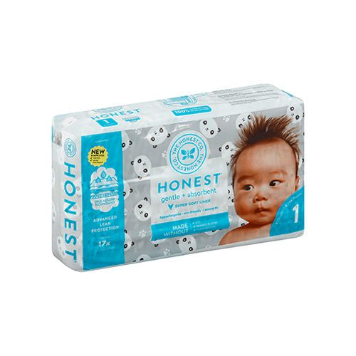 The Honest Company Diapers Pandas Size 1