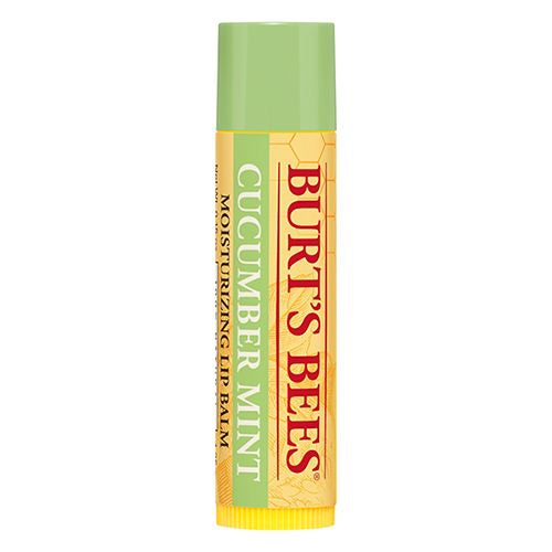 Burt s Bees 100% Natural Moisturizing Lip Balm  Cucumber Mint  1 Count