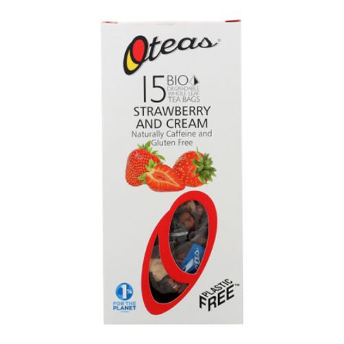 Oteas Organic Tea Strawberries & Cre