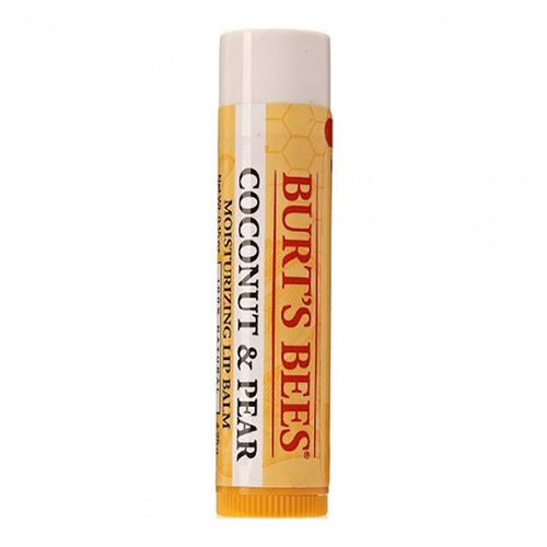 Burt s Bees 100% Natural Moisturizing Lip Balm  Coconut & Pear  1 Tube