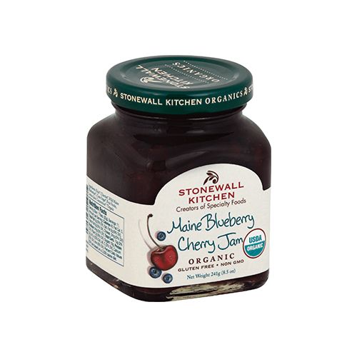 Stonewall Kitchen Organic BlueberryChrryJam, 8.5Oz