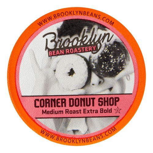 Brooklyn Bean Roastery Medium Roast Single Serve Coffee for Keurig, Boardwalk, 12 Count