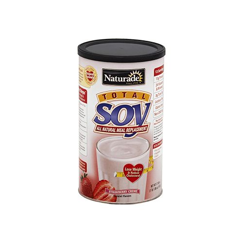 Naturade Total Soy Meal Replacement Mix  Strawberry Cr?me  17.88 Oz