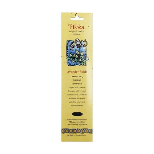 Triloka - Original Herbal Incense Lavender Fields - 10 Stick(s)