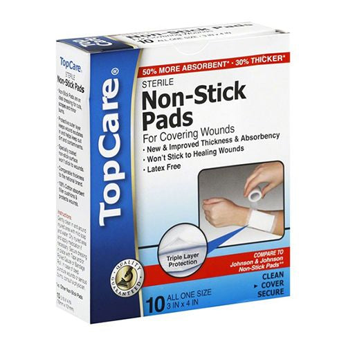 Topcare Sterile Non-stick Pads For C