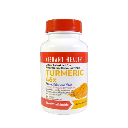 Vibrant Health Turmeric 46X Capsules, 60 Ct