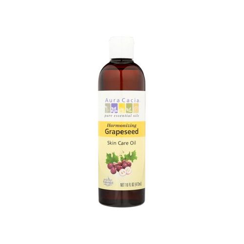 Aura Cacia Grapeseed Skin Care Oil 16 Fl oz.