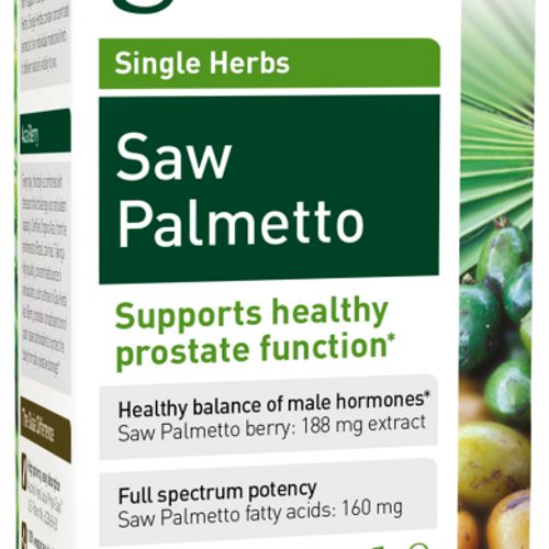 Saw Palmetto for Men  60 Vegan Liquid Phyto-Caps  Gaia Herbs