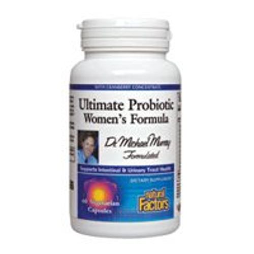 Natural Factors Ultimate Probiotic Women s Formula 12 Billion Cfu 60 Veg Caps