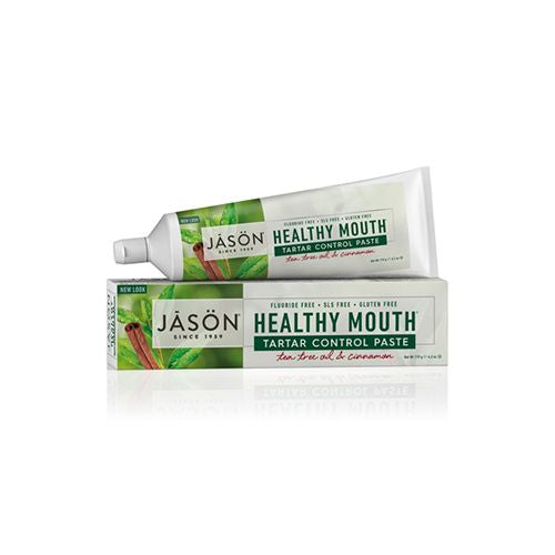 JASON Healthy Mouth Tartar Control Fluoride-Free Toothpaste  4.2 Ounce Tube