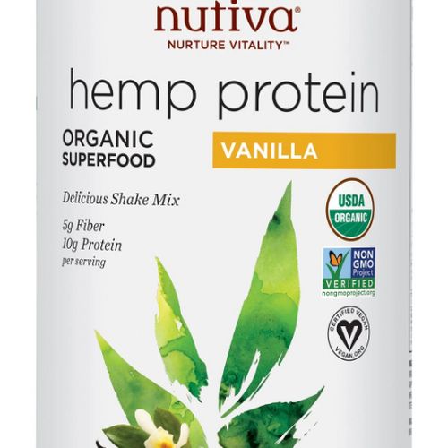 ORGANIC SUPERFOOD HEMP PROTEIN SHAKE MIX, VANILLA