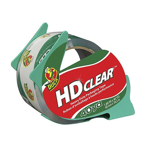 Duck Brand HD Clear Heavy Duty Acrylic Packing Tape - Clear  1.88 in. x 40 yd.