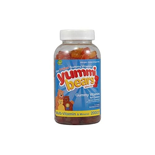 Hero Nutritionals Products - Yummi Bears Children s Complete Multi-Vitamin - 200 Gummies