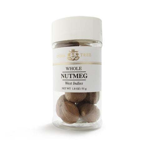 India Tree Nutmeg Whole Jar, 1.8-Ounce