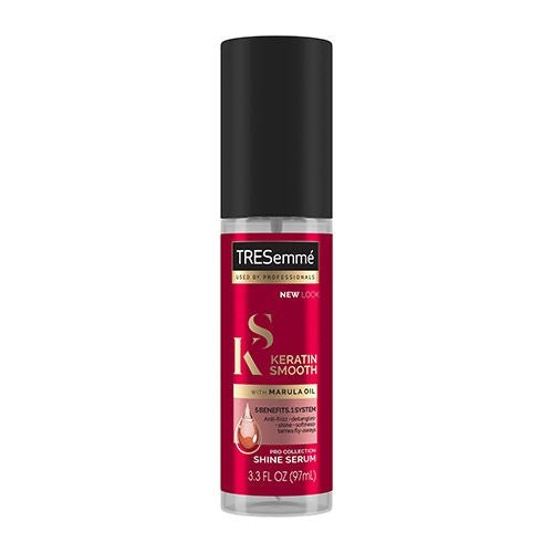 Tresemme Expert Selection Shine Hair Serum Keratin Smooth Anti Frizz Serum Keratin Smoothing Treatment 3.3 oz