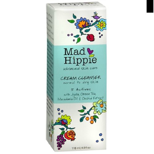 Mad Hippie Mad Hippie Cream Cleanser  4 oz Healing Moisturizing Advanced Skin Care With Jojoba  Green Tea  Unisex