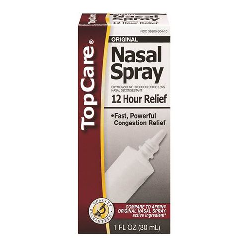 Exp 8/2020 Tc Nasal Spray 12 Hr Original Top Care Regular Nasal Oxymetazoline