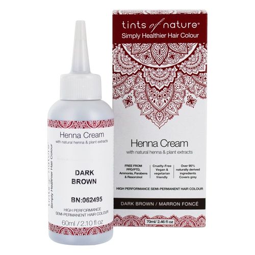 Tints Of Nature - Henna Cream Dark Brown - 2.46 Fz