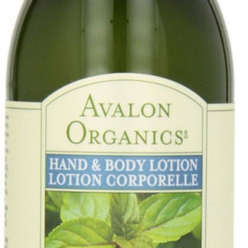 Avalon Organics Revitalizing Peppermint Hand & Body Lotion 12 oz