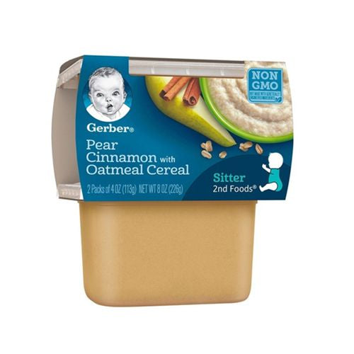 Gerber 2nd Foods Pear & Cinnamon Oat