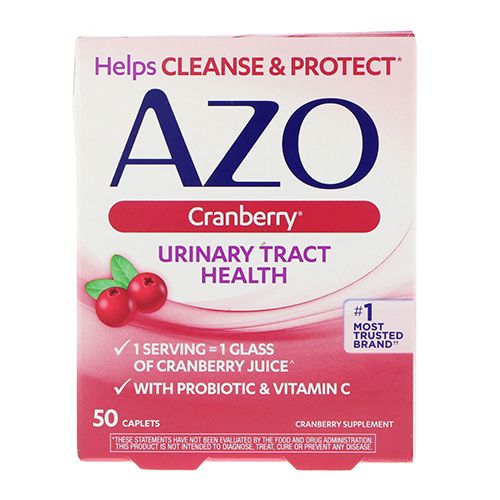 AZO Cranberry Urinary Tract Health Supplement  Sugar-Free Cranberry Pills  50 Count