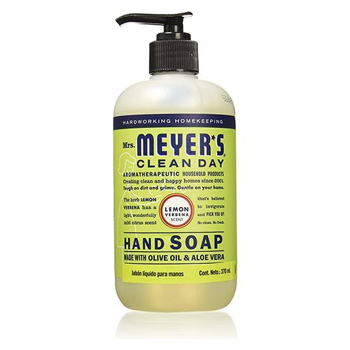 Mrs. Meyer s Clean Day Liquid Hand Soap  Lemon Verbena Scent  12.5 Ounce Bottle