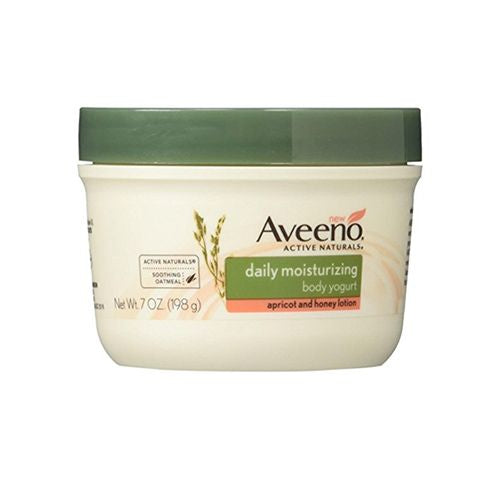 Aveeno Active Naturals Daily Moisturizing Body Yogurt Moisturizer  Apricot And Honey  7Oz