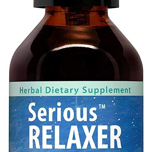 WishGarden Herbs - Serious Relaxer, Organic Herbal Muscle Relaxer Supplement (.66 oz)