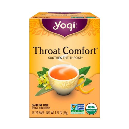 Yogi Tea Organic Throat Comfort Tea, 16 ct (B000QY7POE)