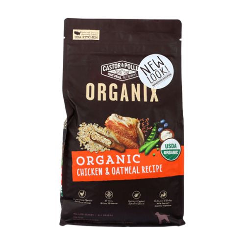 Castor & Pollux: Organix Organic Chicken & Oatmeal Recipe  4 Lb