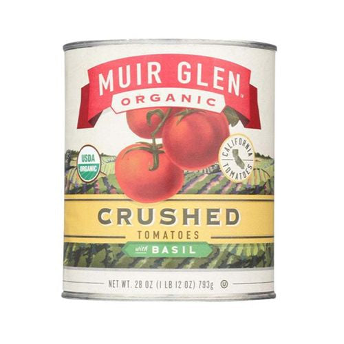 Muir Glen Organic Crushed Tomatoes With Basil