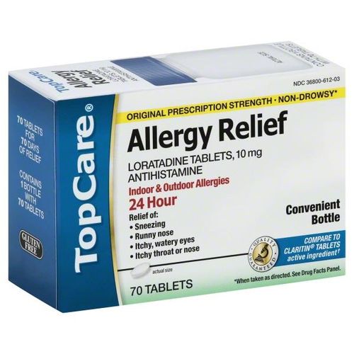 Damaged - Top Care Allergy Relief - Loratadine