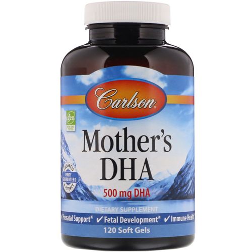 Carlson Mothers Dha 500 Mg 120 Sg