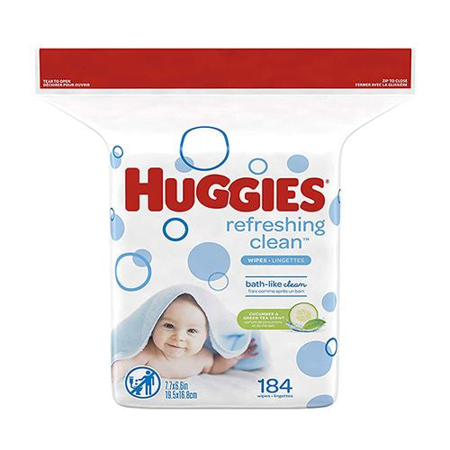 Huggies Natural Care Refreshing Clean Scent Wipes  184 count