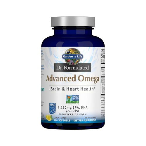 Garden of Life - Dr. Formulated Advanced Omega Lemon - 180 Softgels