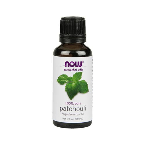 NOW Essential Oils  Patchouli Oil  Earthy Aromatherapy Scent  Steam Distilled  100% Pure  Vegan  Child Resistant Cap  1-Ounce